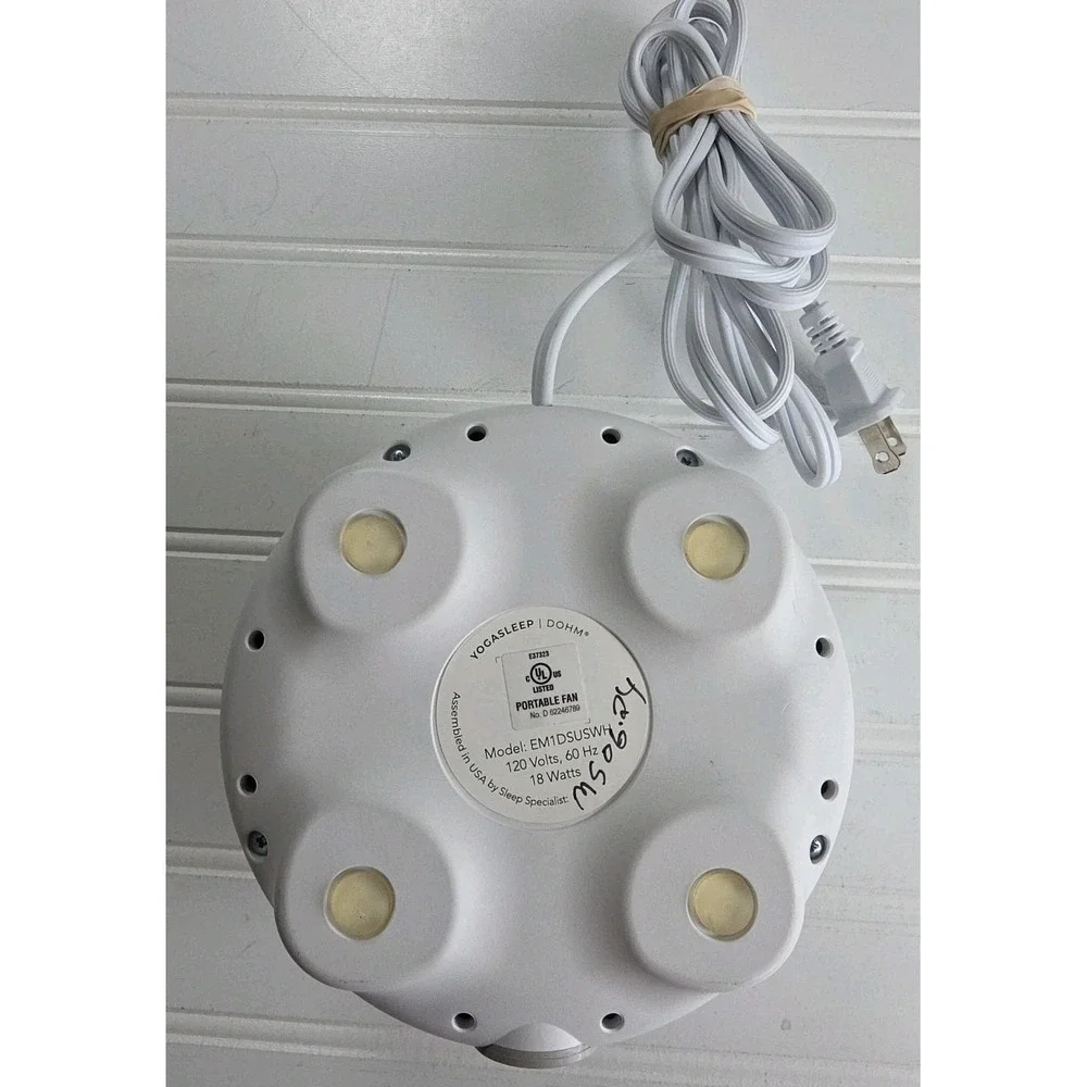 Yogasleep‎ Dohm Classic White Noise Machine White Original Fan Sound Therapy